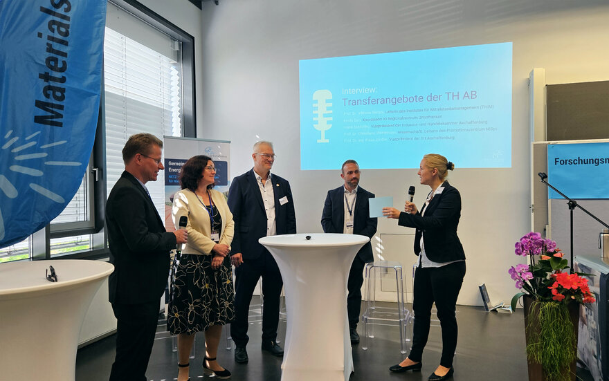 Interviews am Forschungs- und Transfertag 2025