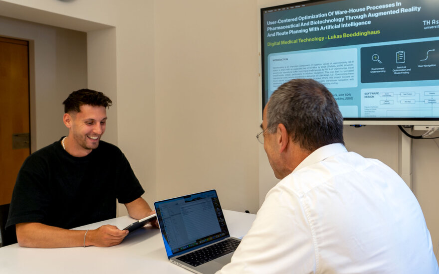 Lukas Boeddinghaus im Gespräch mit Professor Doktot Jürgen Vaupel 