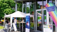 Tage der Vielfalt 2025 vor der Mensa der TH Aschaffenburg 
