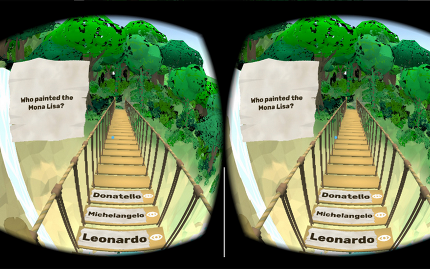 So sieht der Spieler die "Brücke des Wissens"