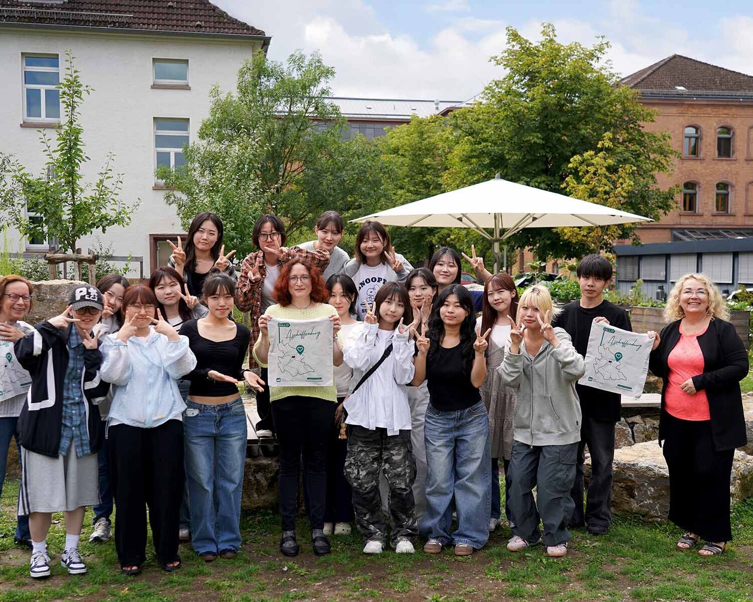 Teilnehmende beim Deutschintensivkurs 2025