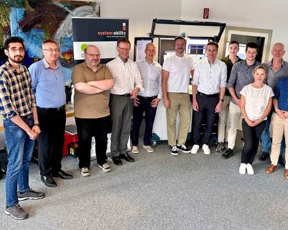 Gruppenfoto der Forschungsgruppe