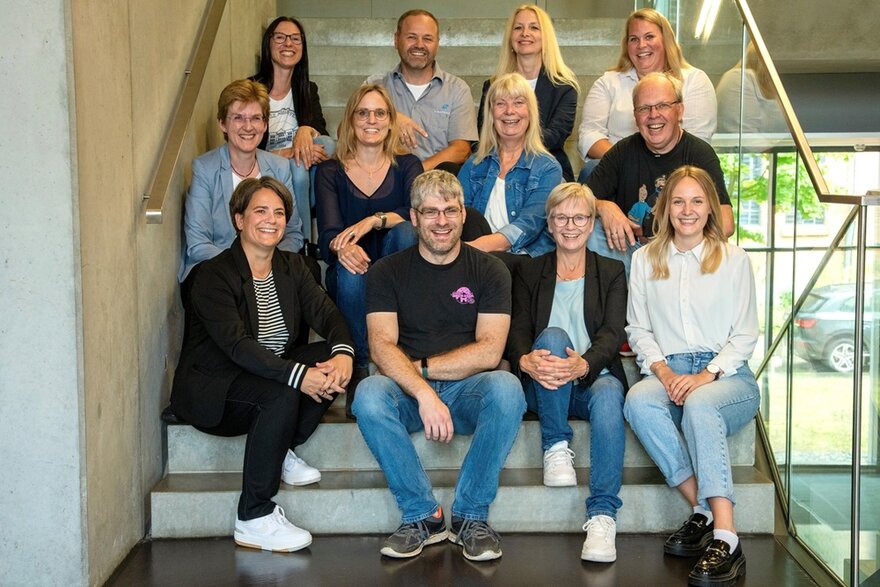 Das Dekanatsteam mit Prof. Dr. Antje Wendler