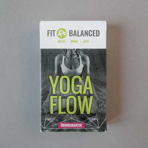 Kartenset Fitnessübungen Yoga Flow Fitbalanced