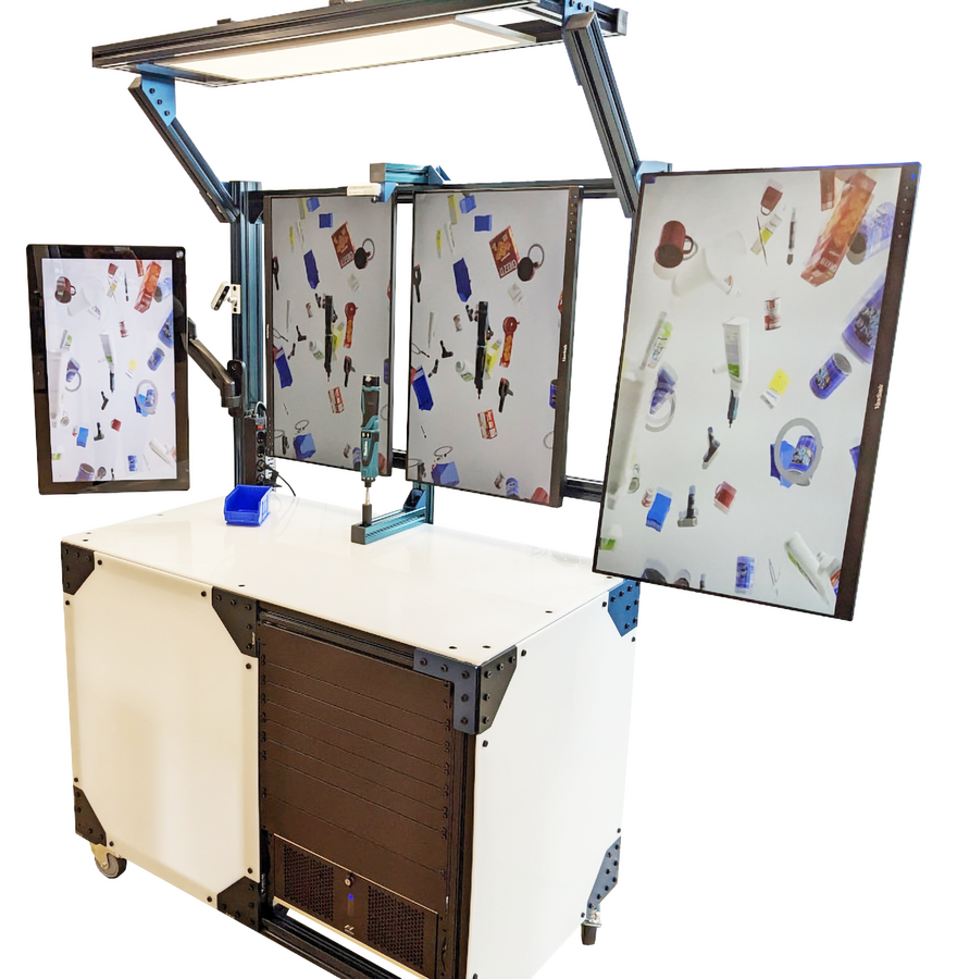 Das flexible, intelligente Assistenzsystem zur Unterstützung kleinteiliger manueller Montageabläufe wurde im Rahmen von DiProLeA entwickelt und erfolgreich in der Praxis getestet.