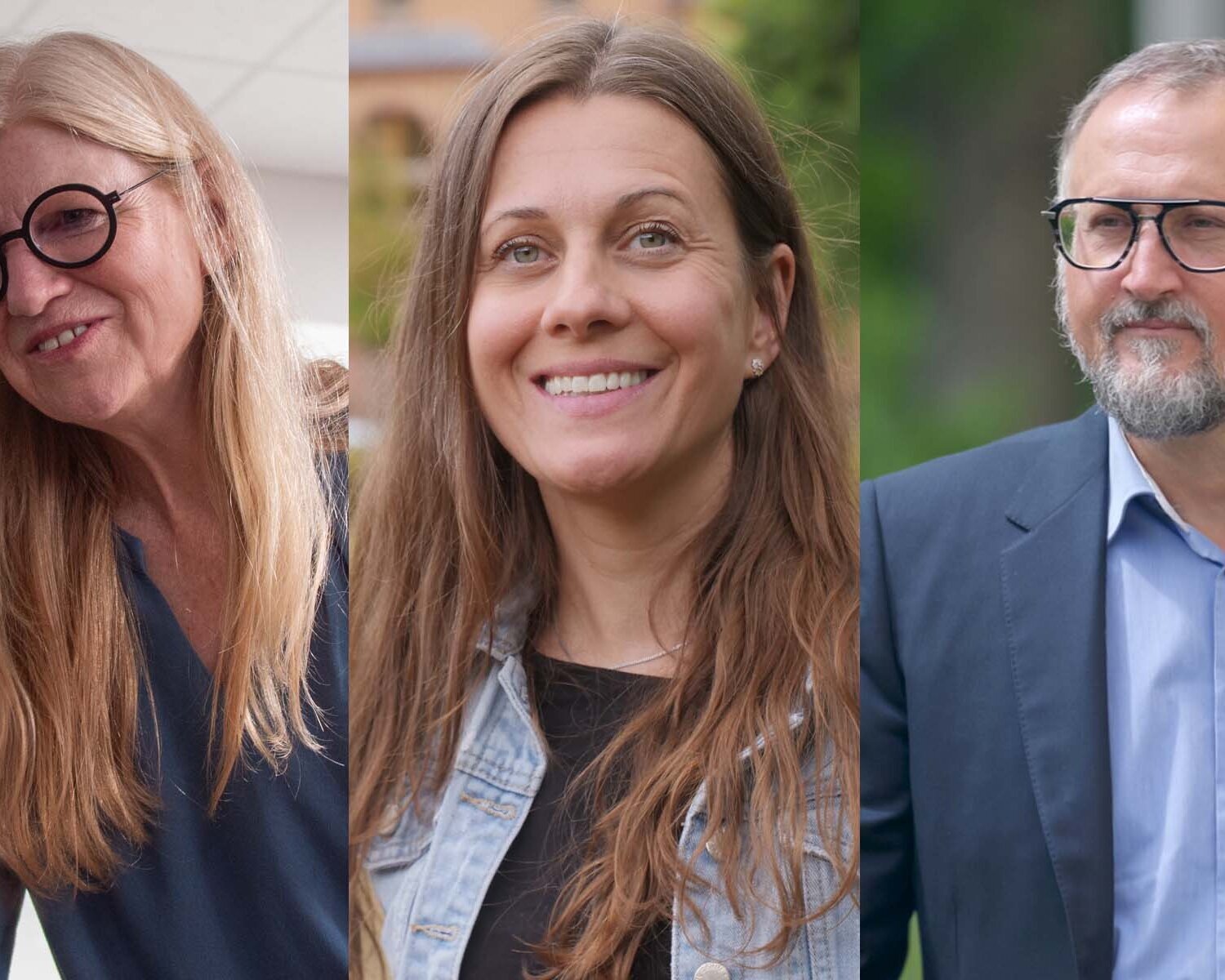 Bilder von drei Professoren der TH AB. Von links nach rechts: Barbara Sprick, Bianca Weigand, Lars Schöne
