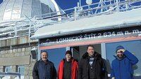 Scientists of TH AB on the Lomnický štít in Slovakia