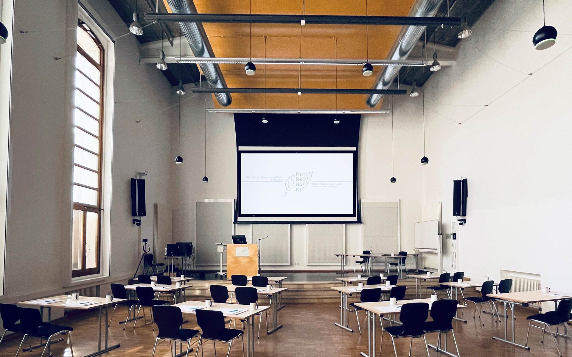 The Assembly hall at Aschaffenburg UAS