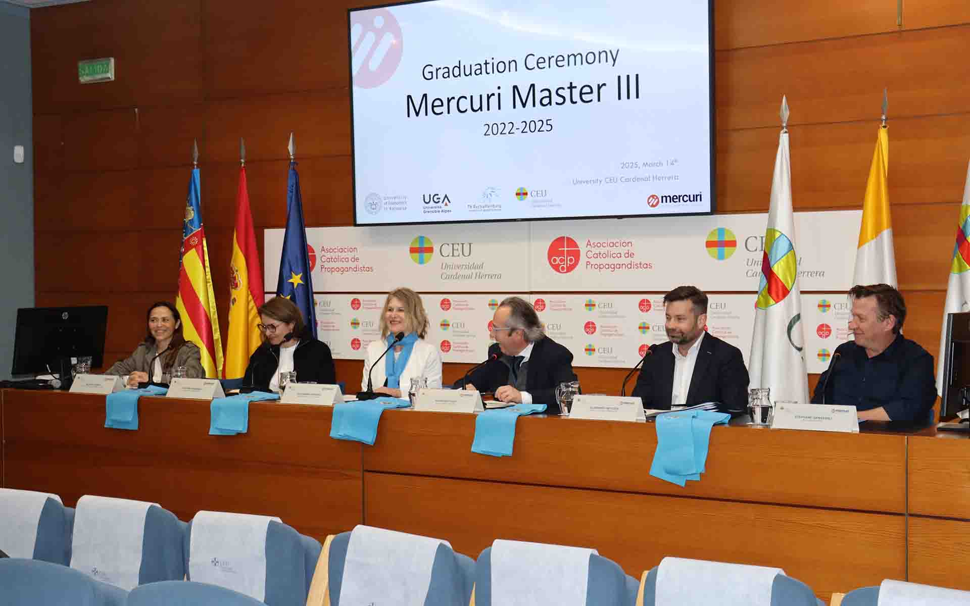 Mercuri graduation ceremony